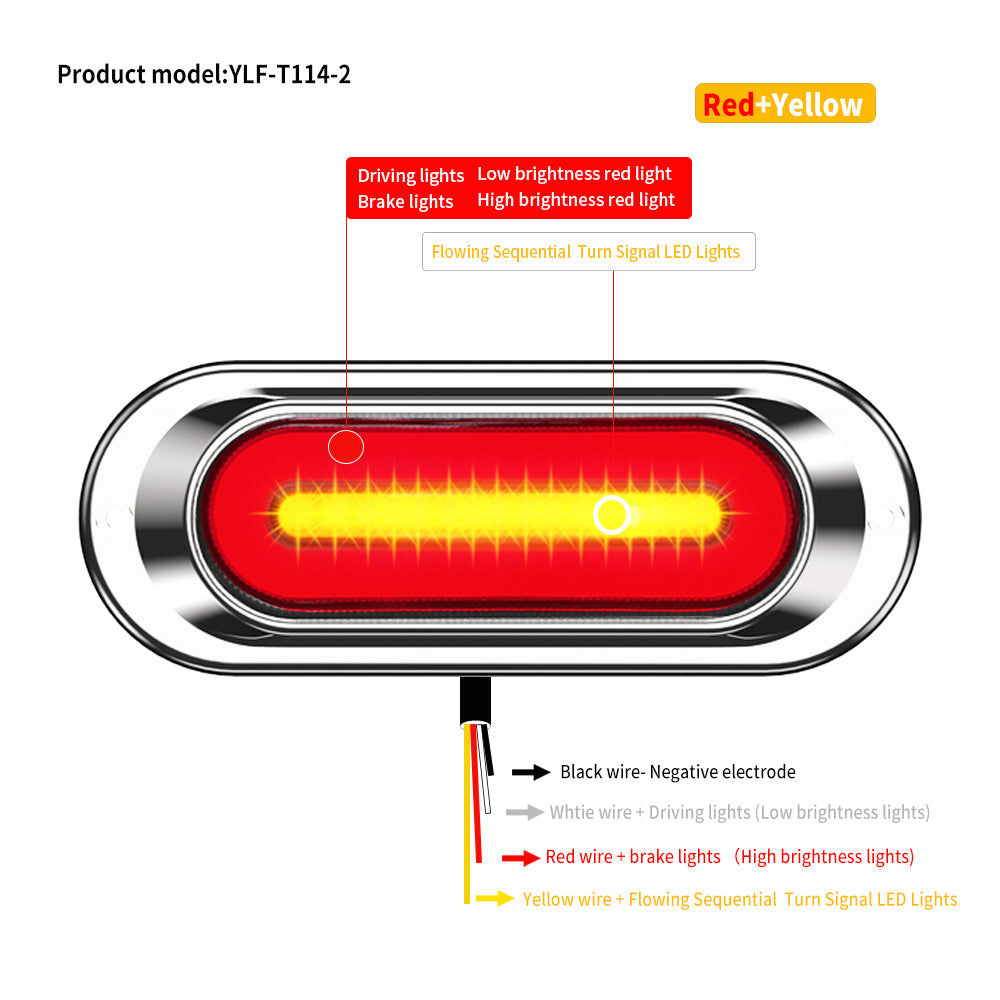 T114-LED 二色テールライト