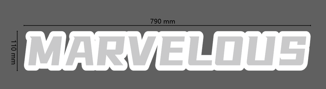 MARVELOUS(カスタマイズされる)