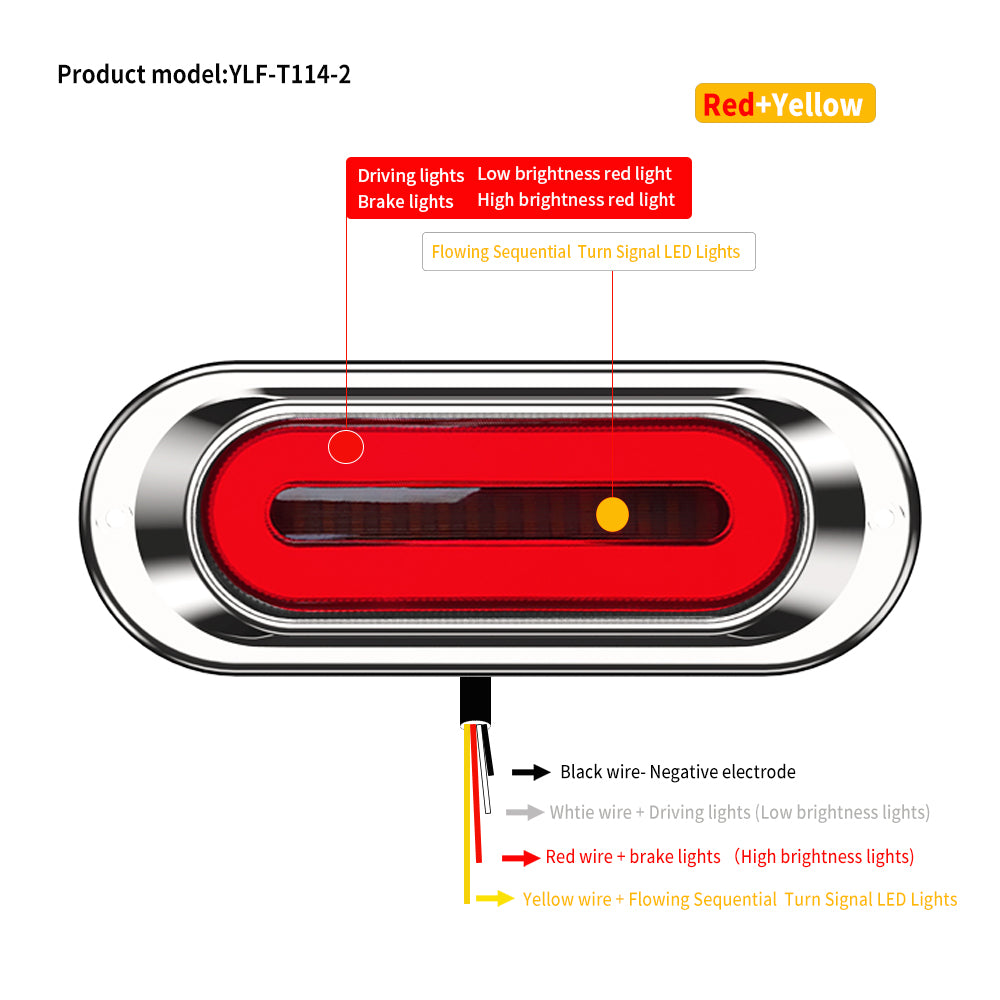 T114-LED 二色テールライト