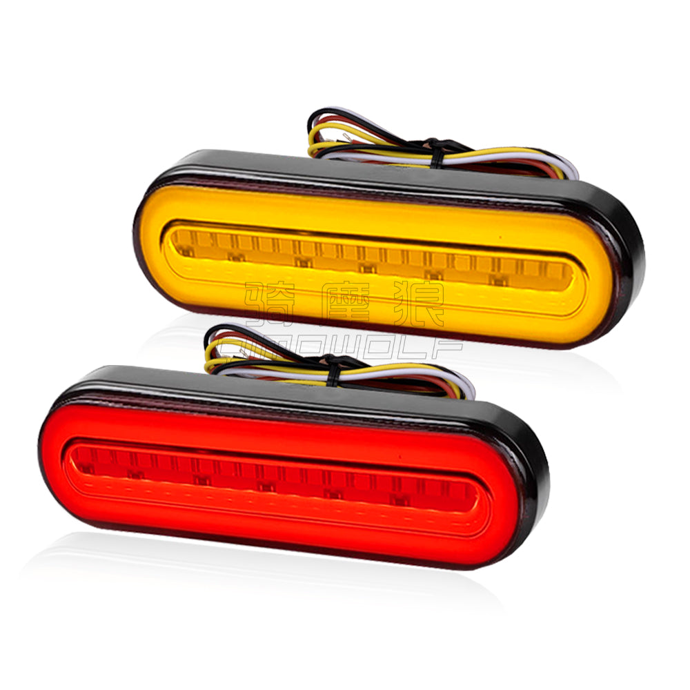 53LED 二色ライトガイドテールライト