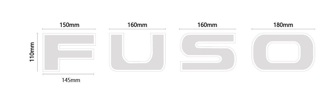 FUSO調整「F第2横棒サイズ145mm」